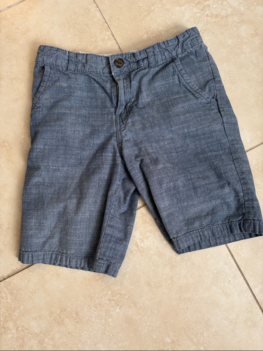 Cat & Jack Boys' Chambray Shorts - Blue